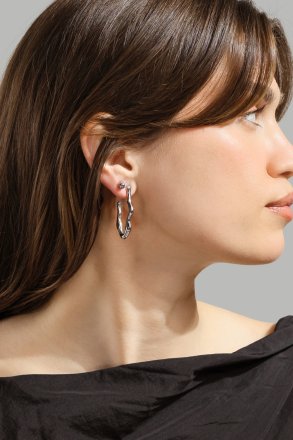 Flow Earrings – Silver Plated