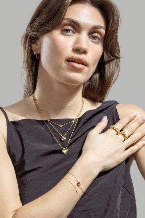 Avery Necklace – 18k Gold Plated