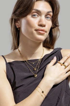 Avery Necklace – 18k Gold Plated