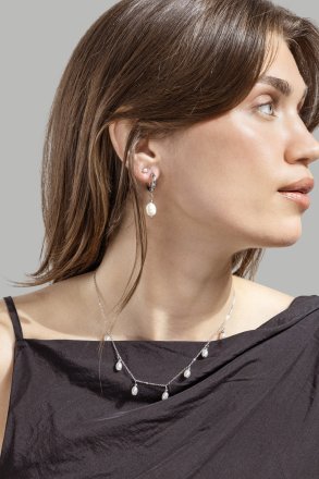 Lumine Earrings – Silver Plated