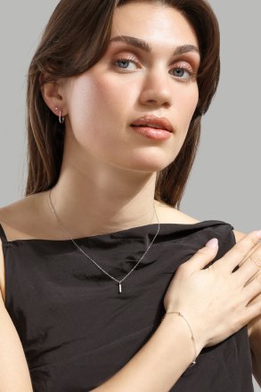 Necklace Lumière - Silver Plated