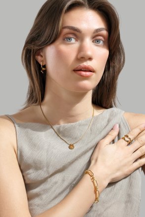 Serpentis Earrings – 18k Gold Plated