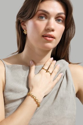 Bracelet The link - 18k Gold Plated
