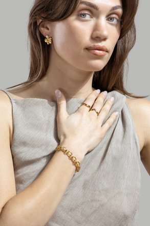 Bracelet The link - 18k Gold Plated