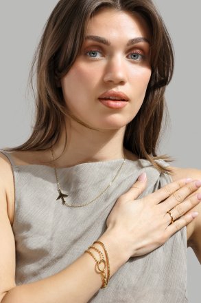 Aviara Necklace – 18k Gold Plated