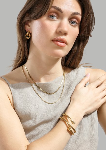 Verona Necklace – 18k Gold Plated