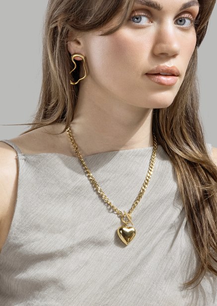 Fluid Glow Earrings - 18k Gold Plated