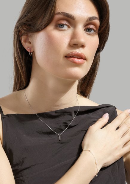 Earrings Luxe Whisper - Silver Plated