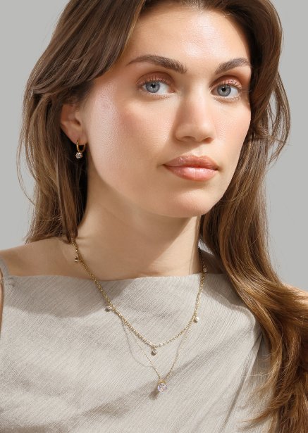 Radiance Drop Earrings – 18k Gold Plated