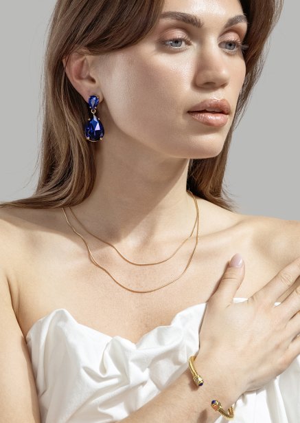 Bracelet Aumaura Blue - 18k Gold Plated