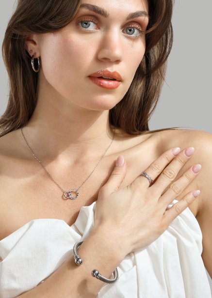 Earring Everyday Hoops - Silver Plated