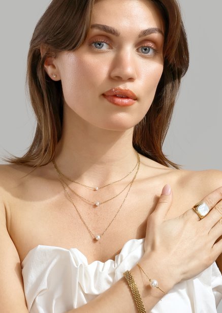 Ring Blanche - 18k Gold Plated