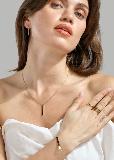 Ring Golden Maze - 18k Gold Plated