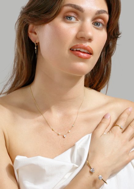 Eterna Necklace – 18k Gold Plated