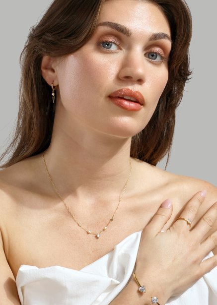 Eterna Necklace – 18k Gold Plated