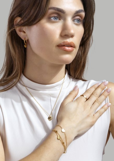 Initial Ring – 18k Gold Plated