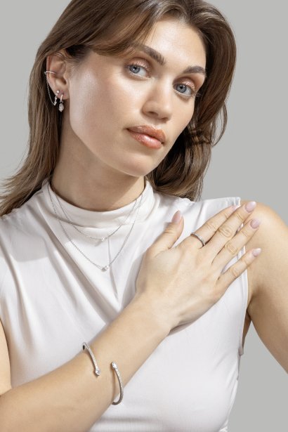 Stella Earrings - Silver Plated