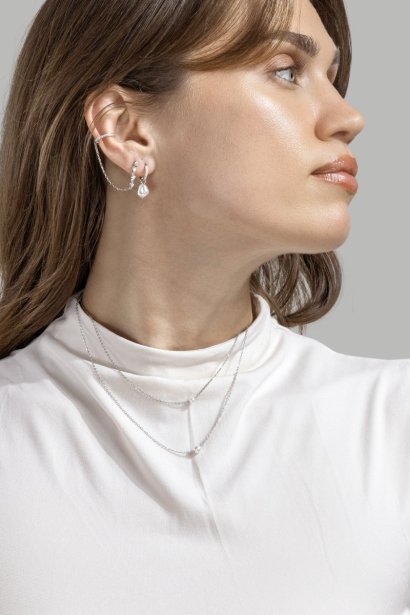 Stella Earrings - Silver Plated
