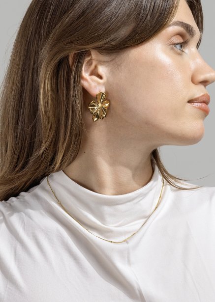Bracelet Flora Link - 18k Gold Plated