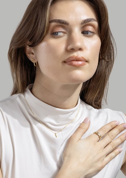 Luminare Earrings - 18k Gold Plated