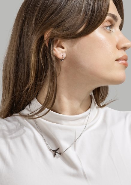 Aviara Necklace – Silver Plated