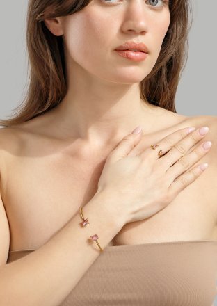 Ring Rosé Duo - 18k Gold Plated