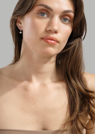 Lacona Earrings - Silver Plated