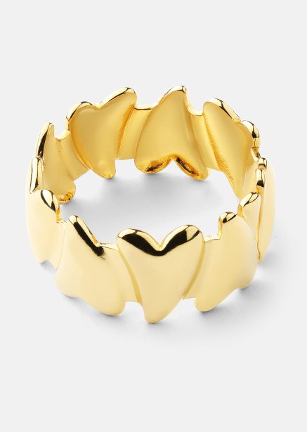 Ring Heartglow - 18k Gold Plated