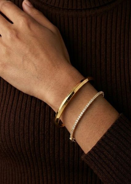 Bracelet Serenya Line - 18k Gold Plated