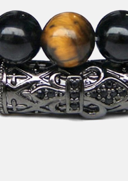 Beaded Bracelet Onyx Valor