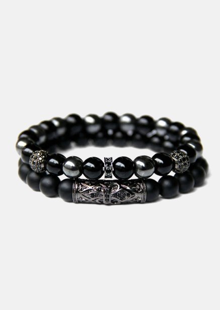 Beaded Bracelet Sterling Knight