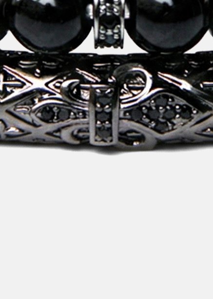 Beaded Bracelet Sterling Knight