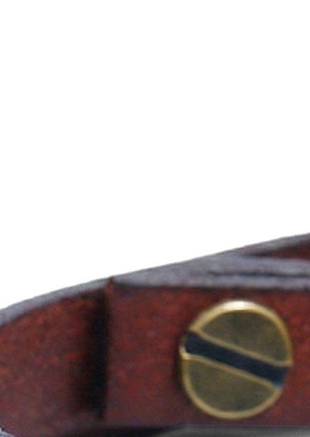 Leather Bracelet Rugged Stride