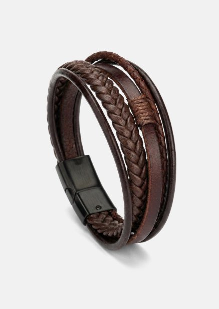 Leather Bracelet Brave Tangle