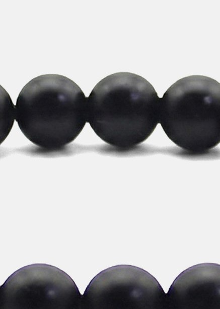 Beaded Bracelet Obsidian Whisper
