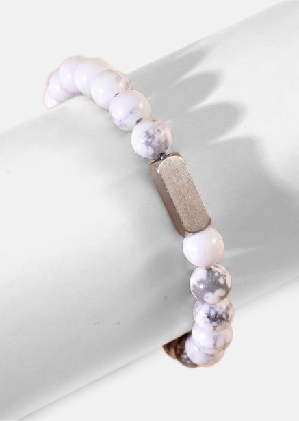 Beaded Bracelet Marble Echo