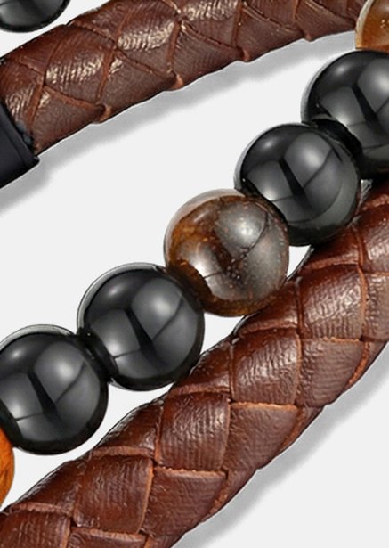 Leather Bracelet Legacy Weave