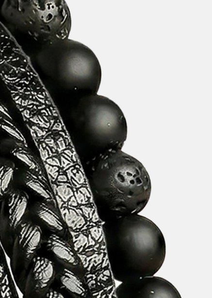 Leather Bracelet Nightfall Bond