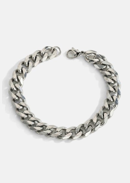 Bracelet Bastian Forge - Silver Plated