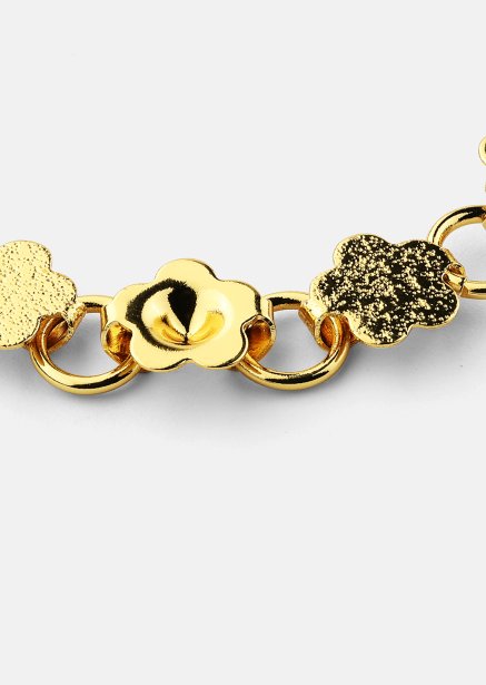 Bracelet Flora Link - 18k Gold Plated