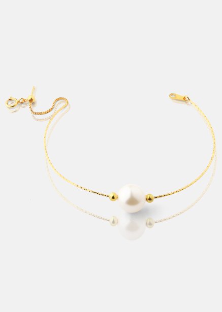 Bracelet Pearl Aura - 18k Gold Plated