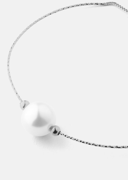 Bracelet Pearl Aura - Silver Plated