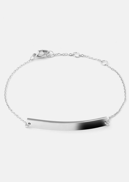 Bracelet Sleek Elegance - Silver Plated
