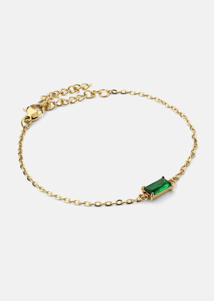 Bracelet Emeraldis - 18k Gold Plated