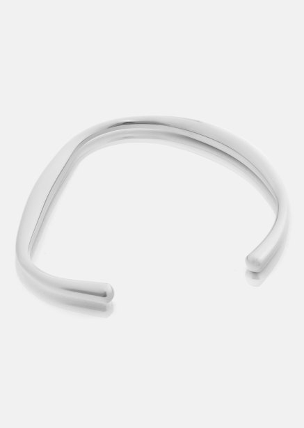 Bracelet Flow Cuff - Silver Plated