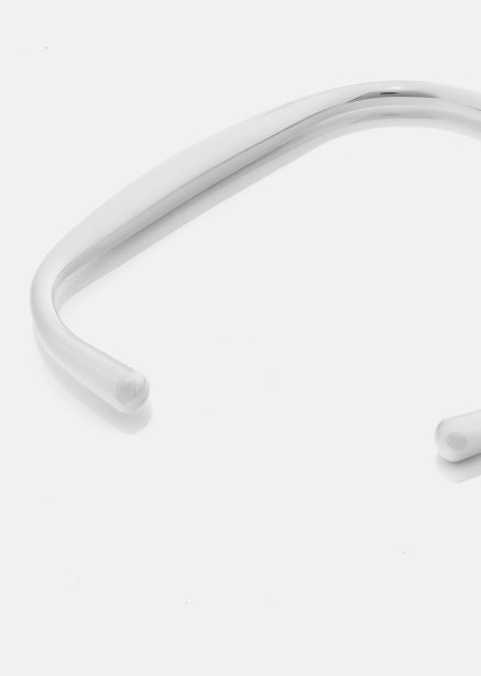 Bracelet Flow Cuff - Silver Plated