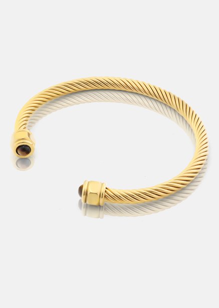 Bracelet Aumaura Brown - 18k Gold Plated