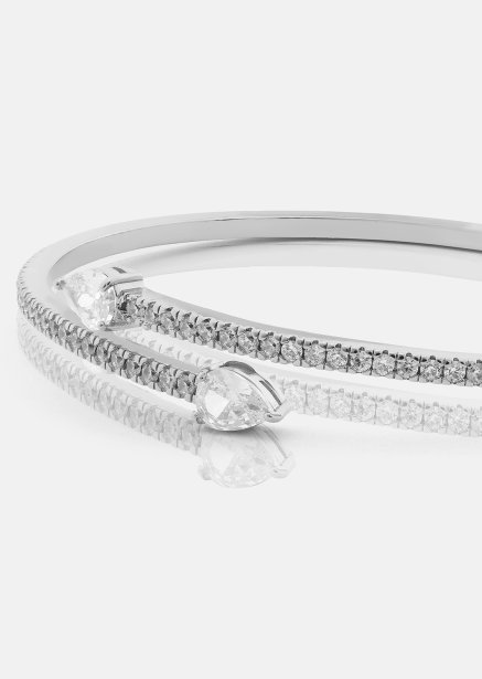 Bracelet Lumière Spark Stack - Silver Plated
