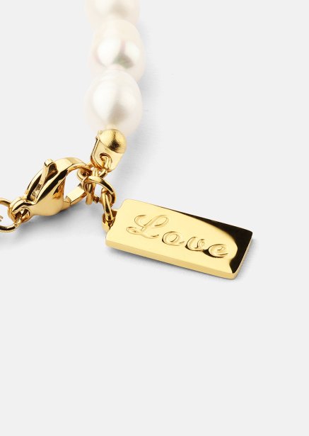 Bracelet Love Pearl - 18k Gold Plated