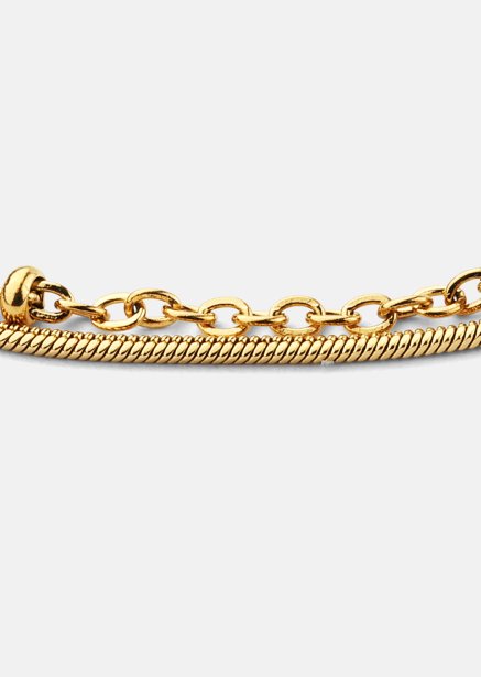 Bracelet Duo - 18k Gold Plated